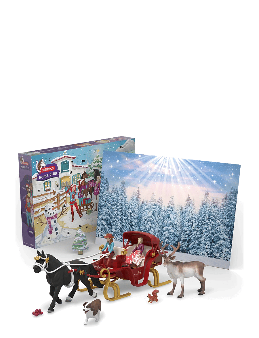 Schleich - Schleich Advent Calendar Big Horse Club 2026 - adventskalendrar - multi - 0