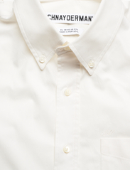 Schnayderman's - SHIRT BD NON-BINARY EMBROIDERY TWILL - basic shirts - raw white - 2