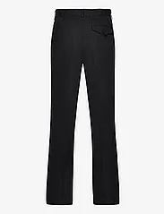 Schnayderman's - TROUSERS DALET OVERDYED - chinot - black - 1