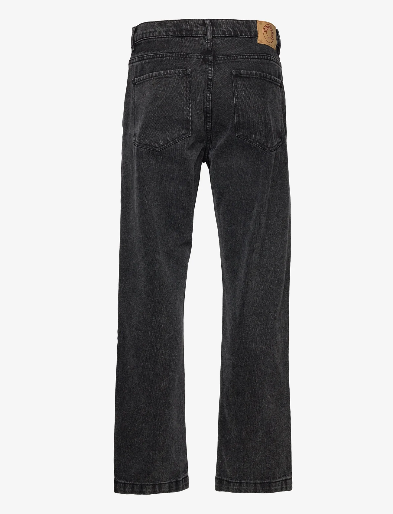 Schnayderman's - TROUSERS ALEF DENIM - brīva piegriezuma džinsa bikses - faded black - 1