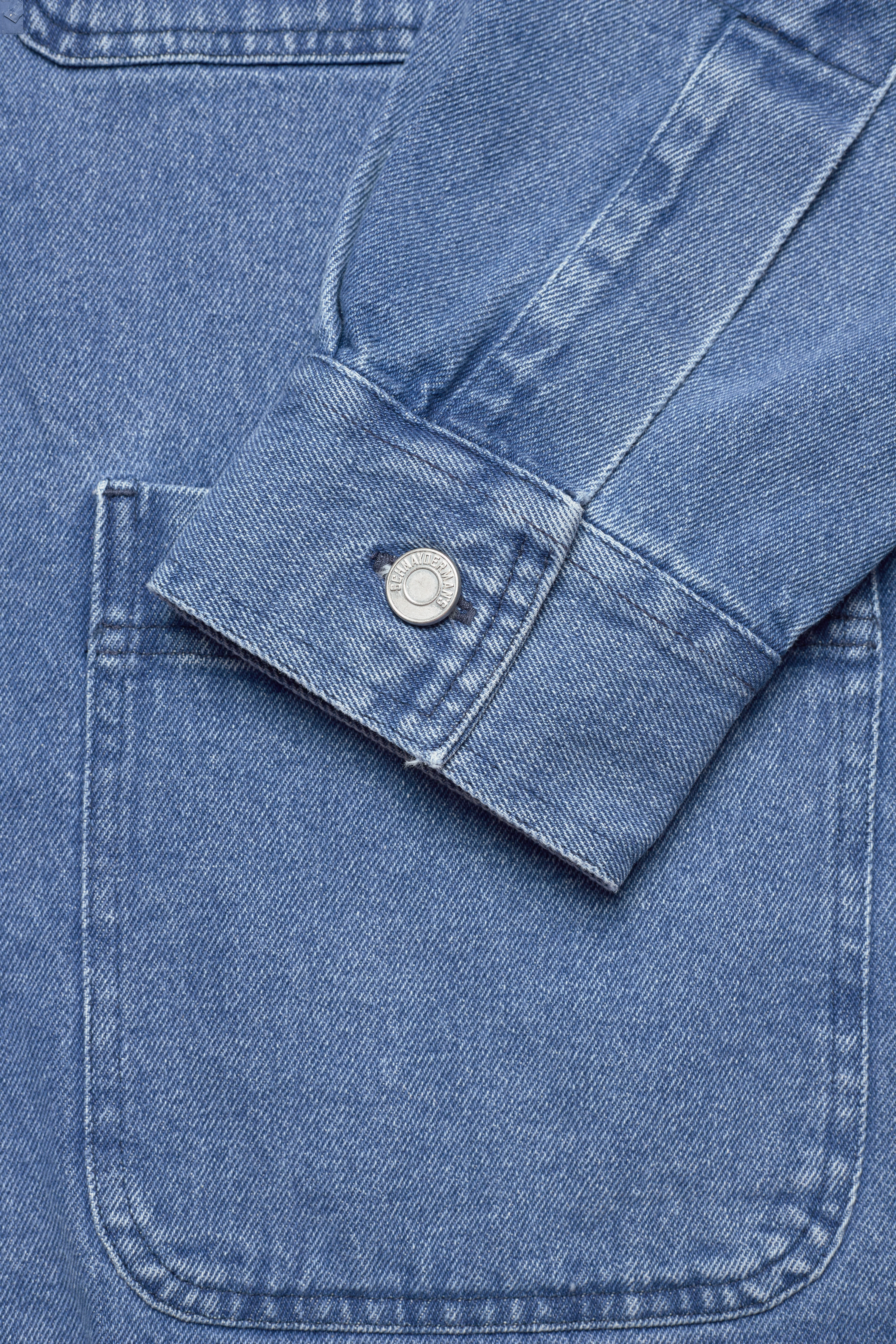Schnayderman's - OVERSHIRT OVERSIZED DENIM - washed blue - 3