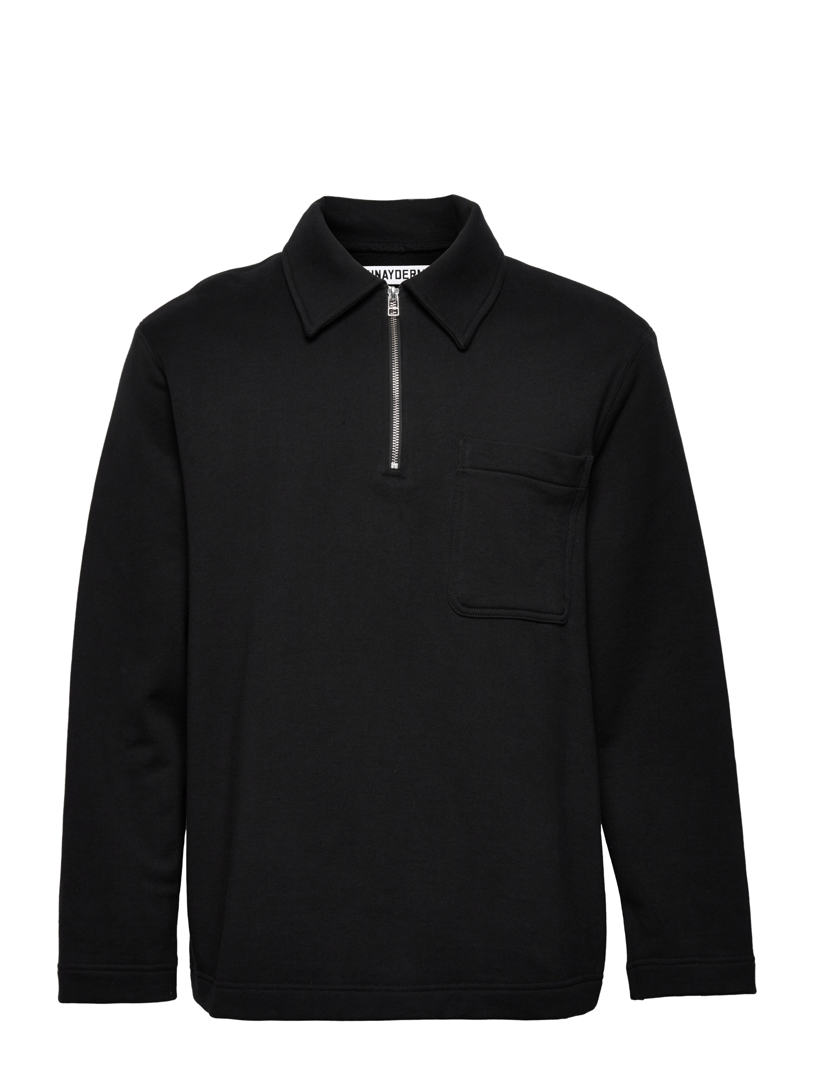 Schnayderman's - HALF ZIP JERSEY - black - 0