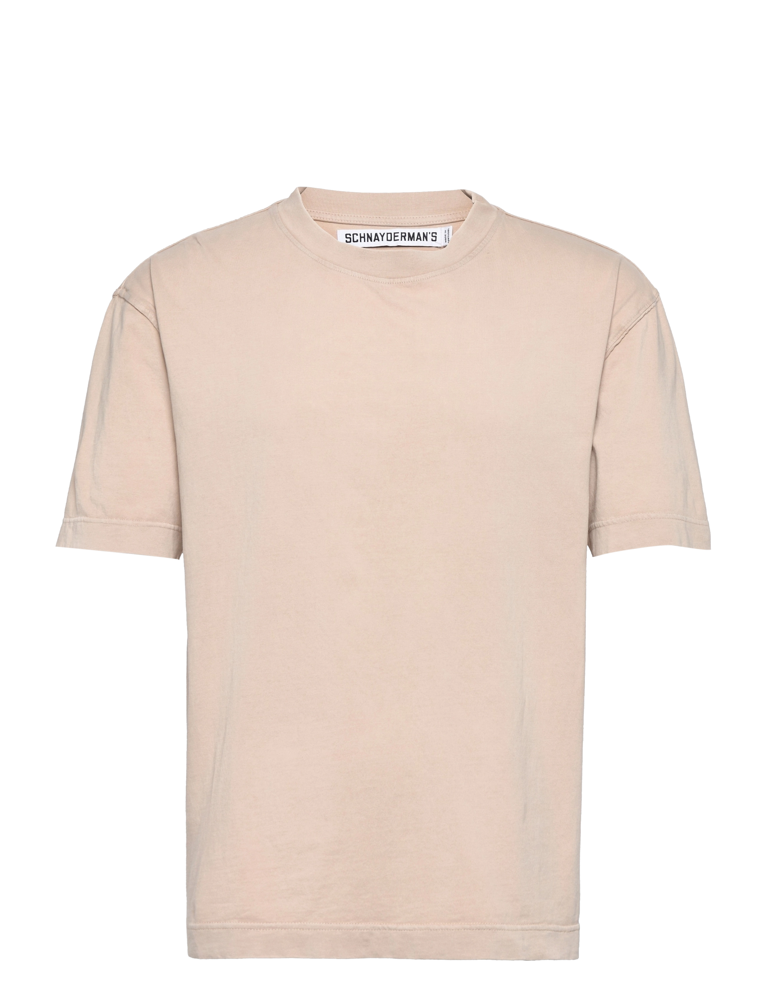 Schnayderman's - T-SHIRT MID  WEIGHT - sand - 0