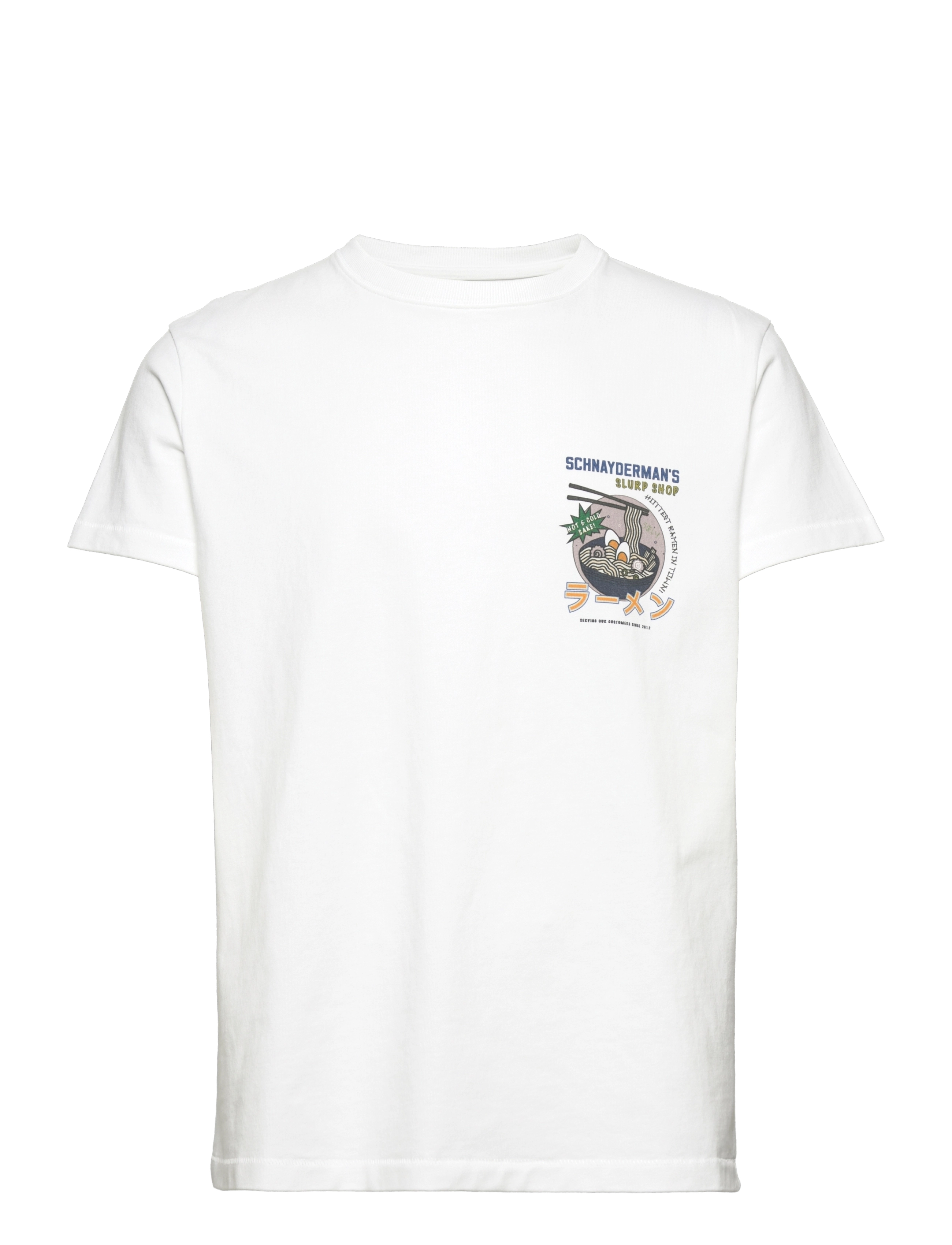 Schnayderman's - T-SHIRT RAMEN PRINT - white - 0