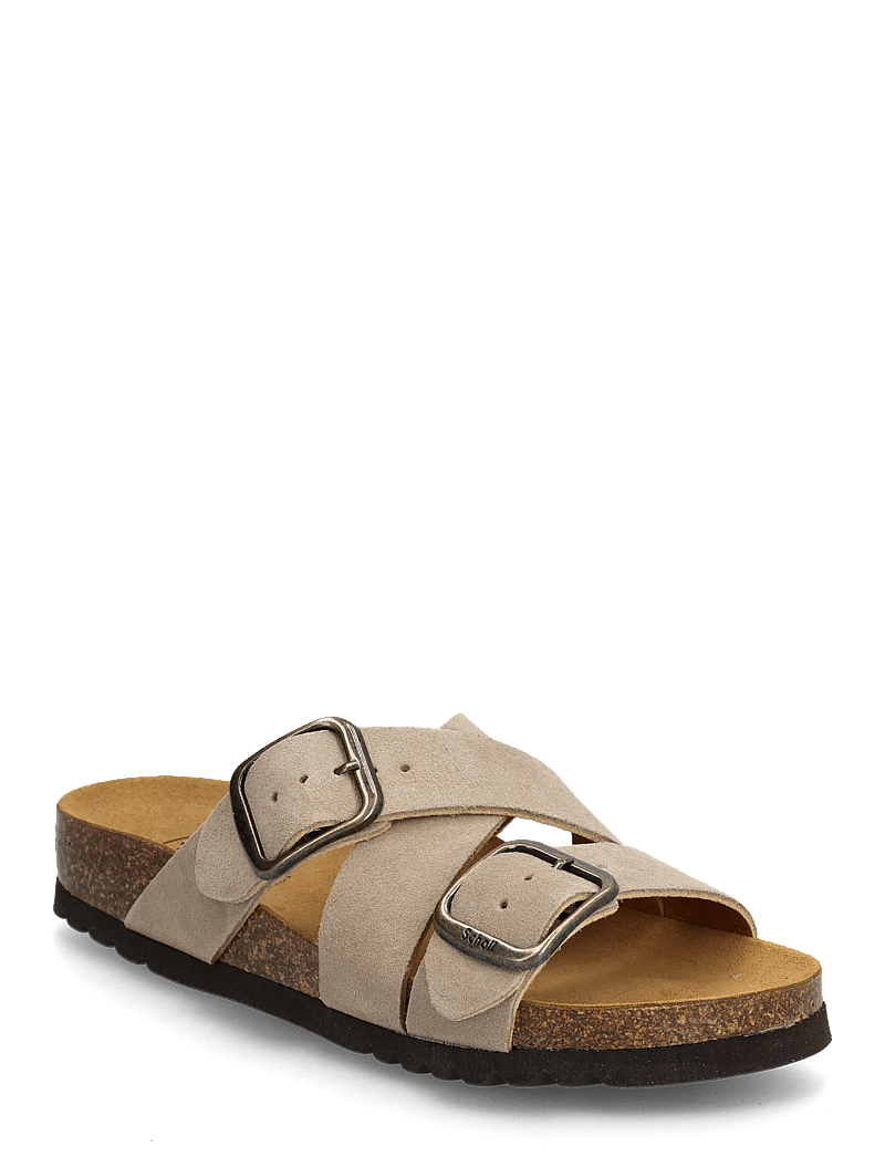 Scholl - SELENE AD - flache sandalen - taupe - 0