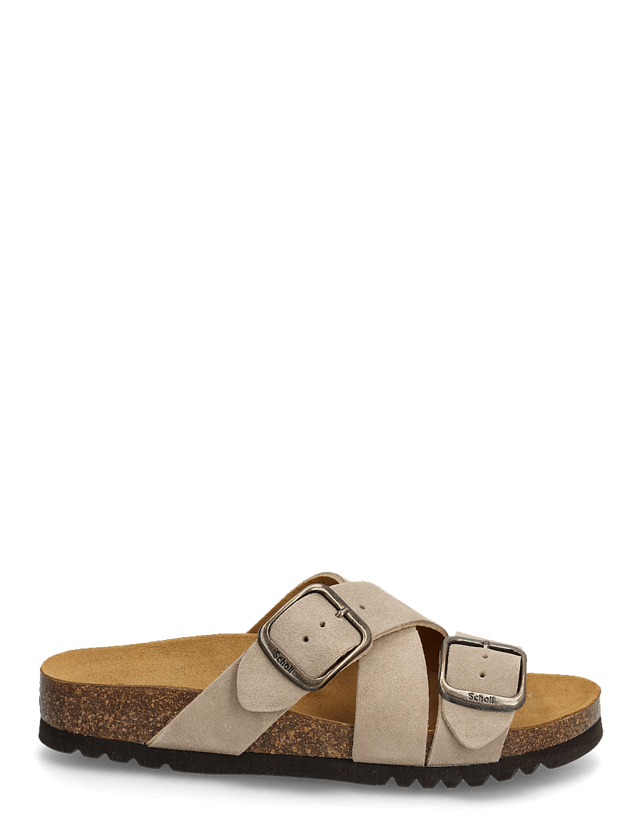 Scholl - SELENE AD - flache sandalen - taupe - 1