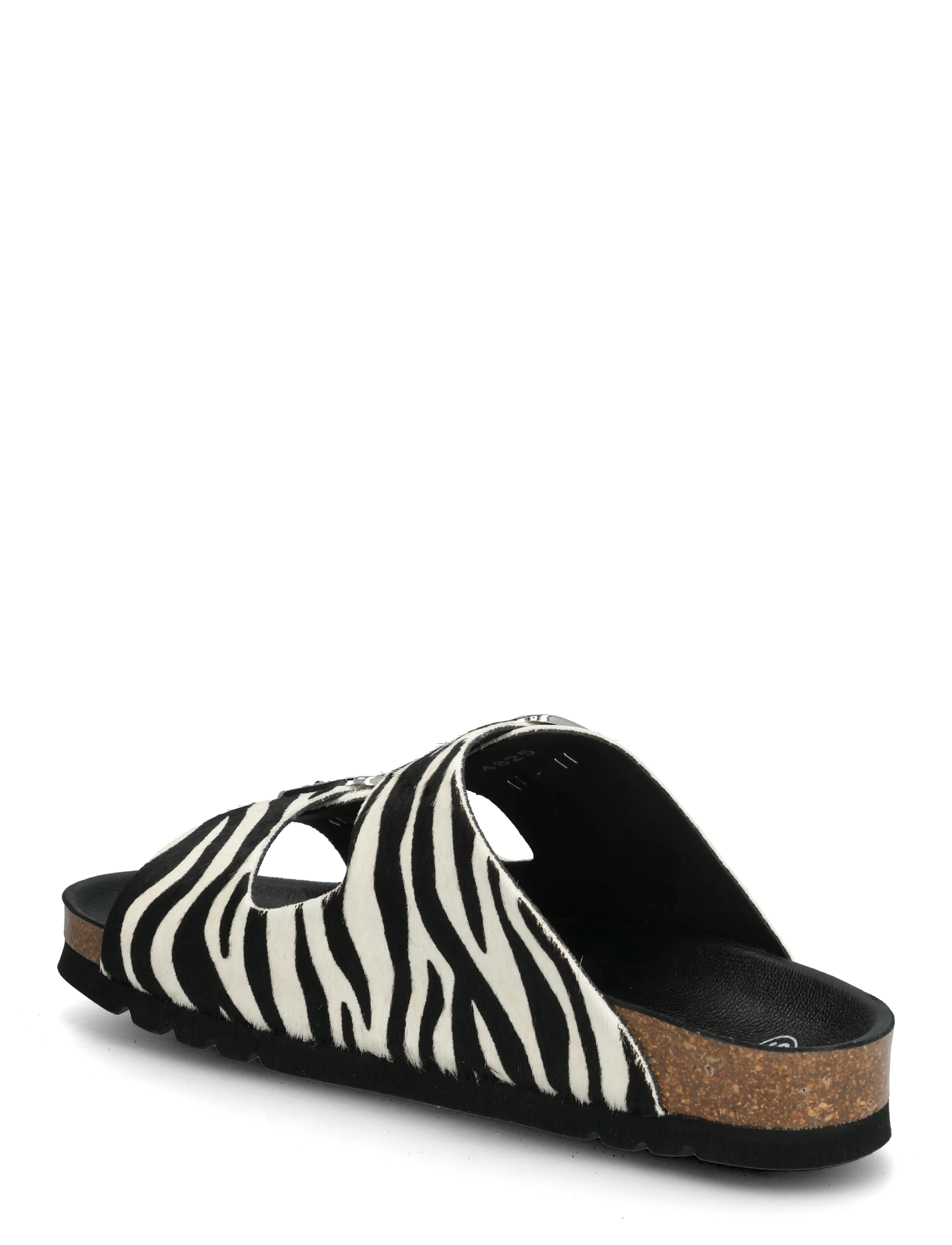 Scholl - SL NOELLE LEATHER LEOPARD - platte sandalen - zebra - 2