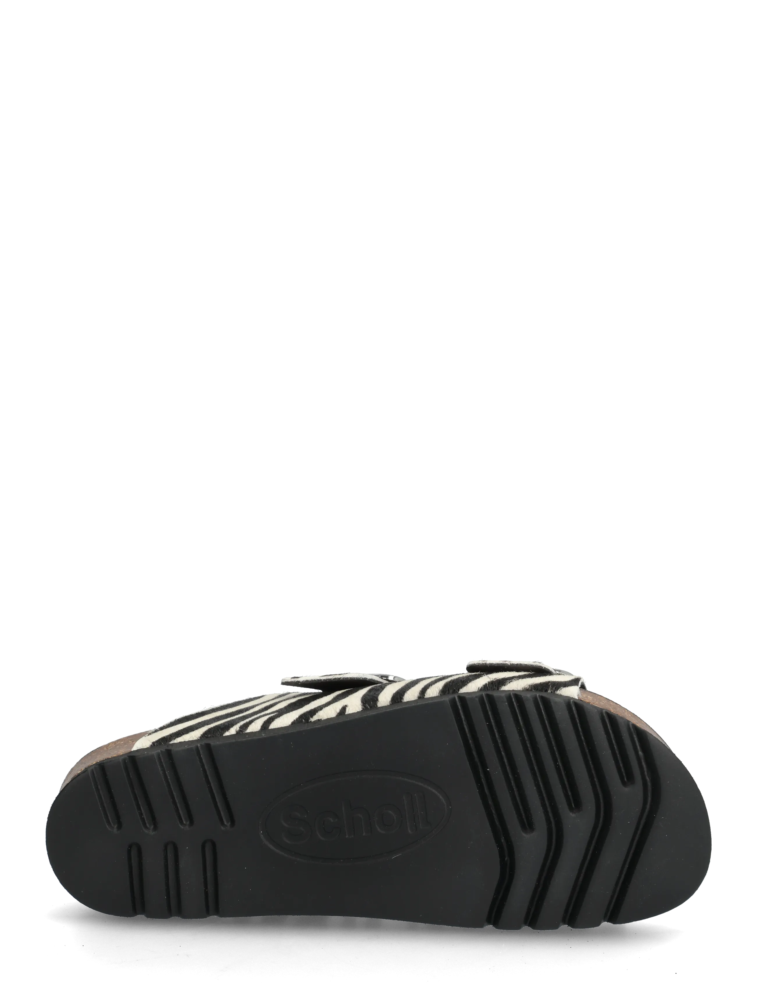 Scholl - SL NOELLE LEATHER LEOPARD - platte sandalen - zebra - 4