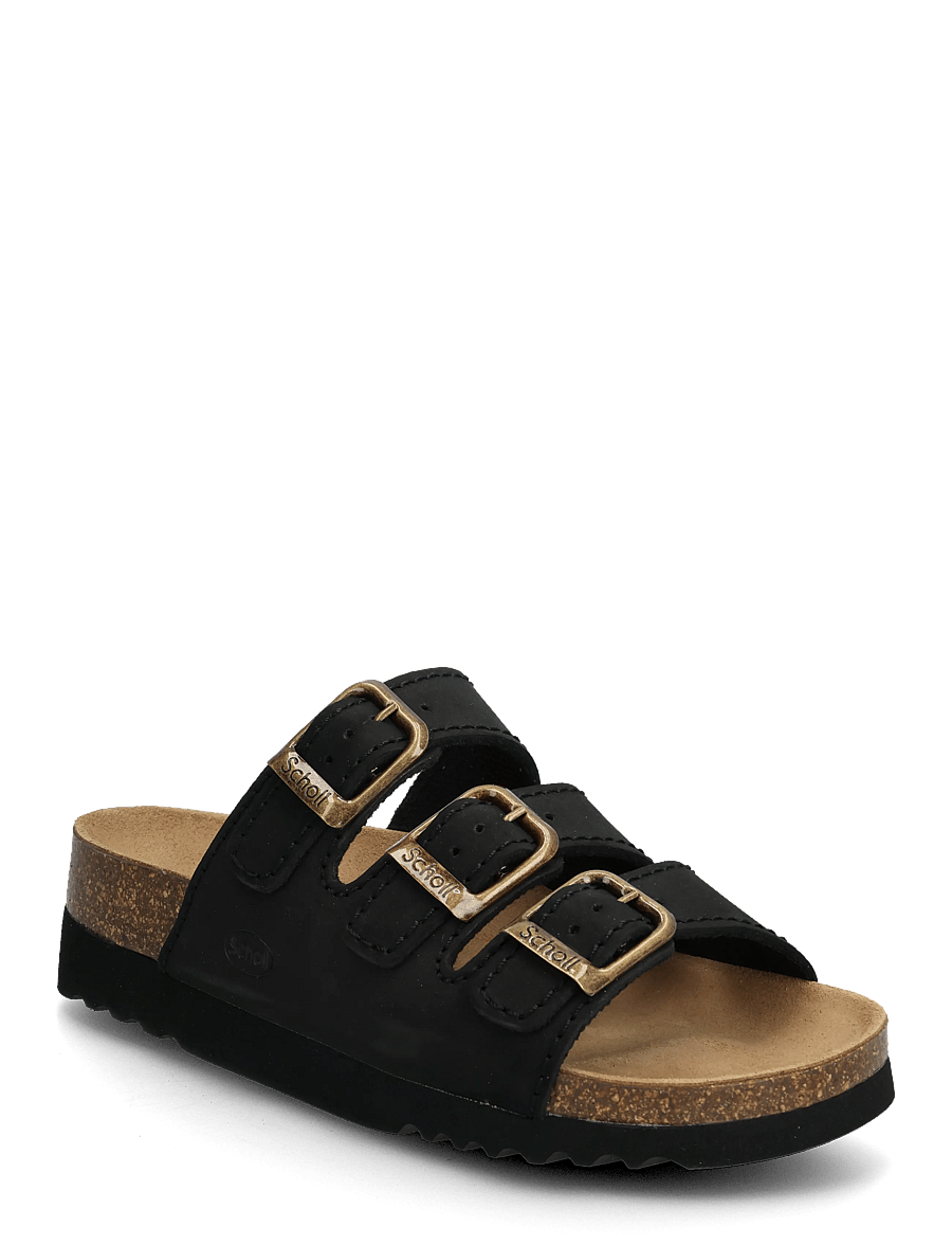 Scholl - RIO WEDGE AD - kontsata sandaalid - black - 0