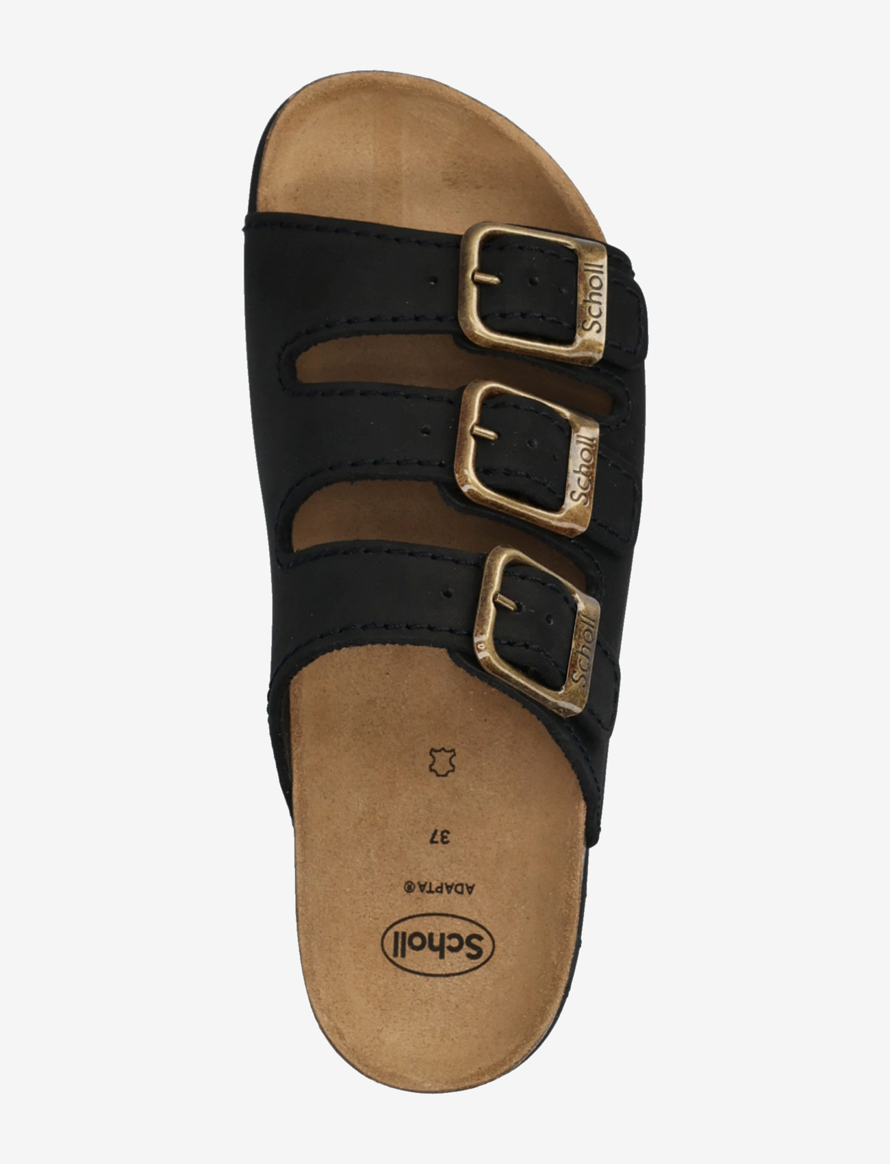 Scholl - RIO WEDGE AD - flade sandaler - black - 3