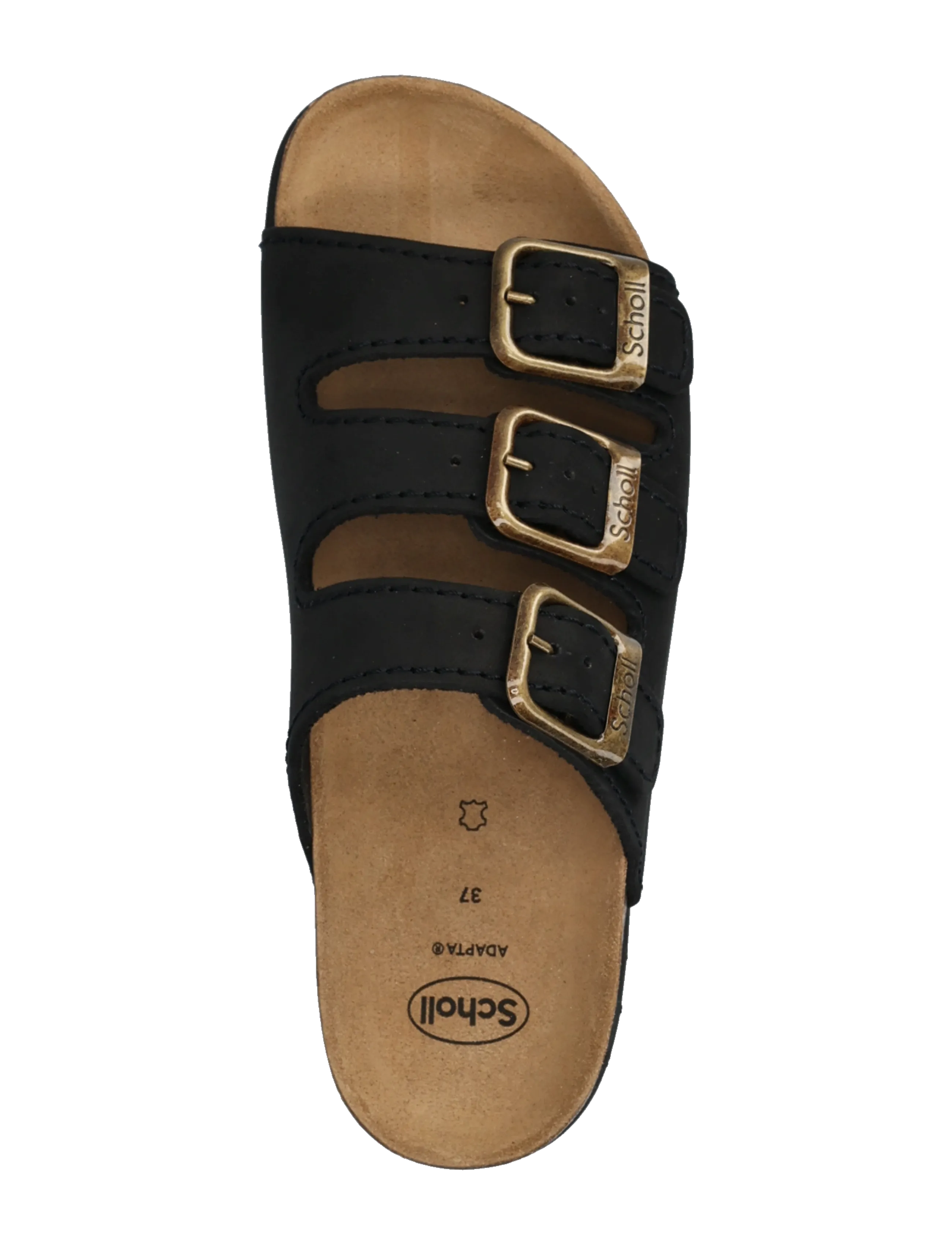 Scholl - RIO WEDGE AD - kontsata sandaalid - black - 3