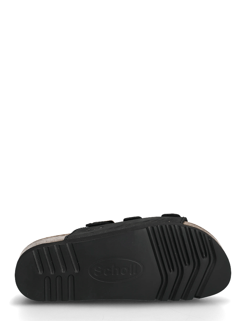 Scholl - RIO WEDGE AD - flade sandaler - black - 4