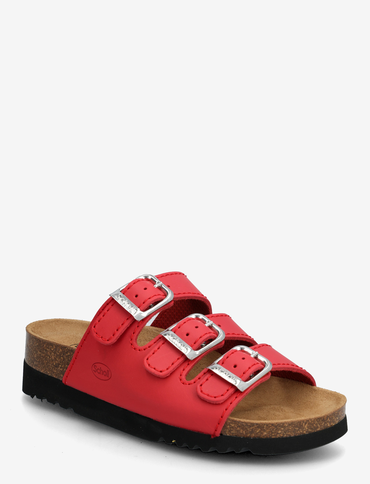 Scholl - RIO WEDGE AD - flade sandaler - red - 0