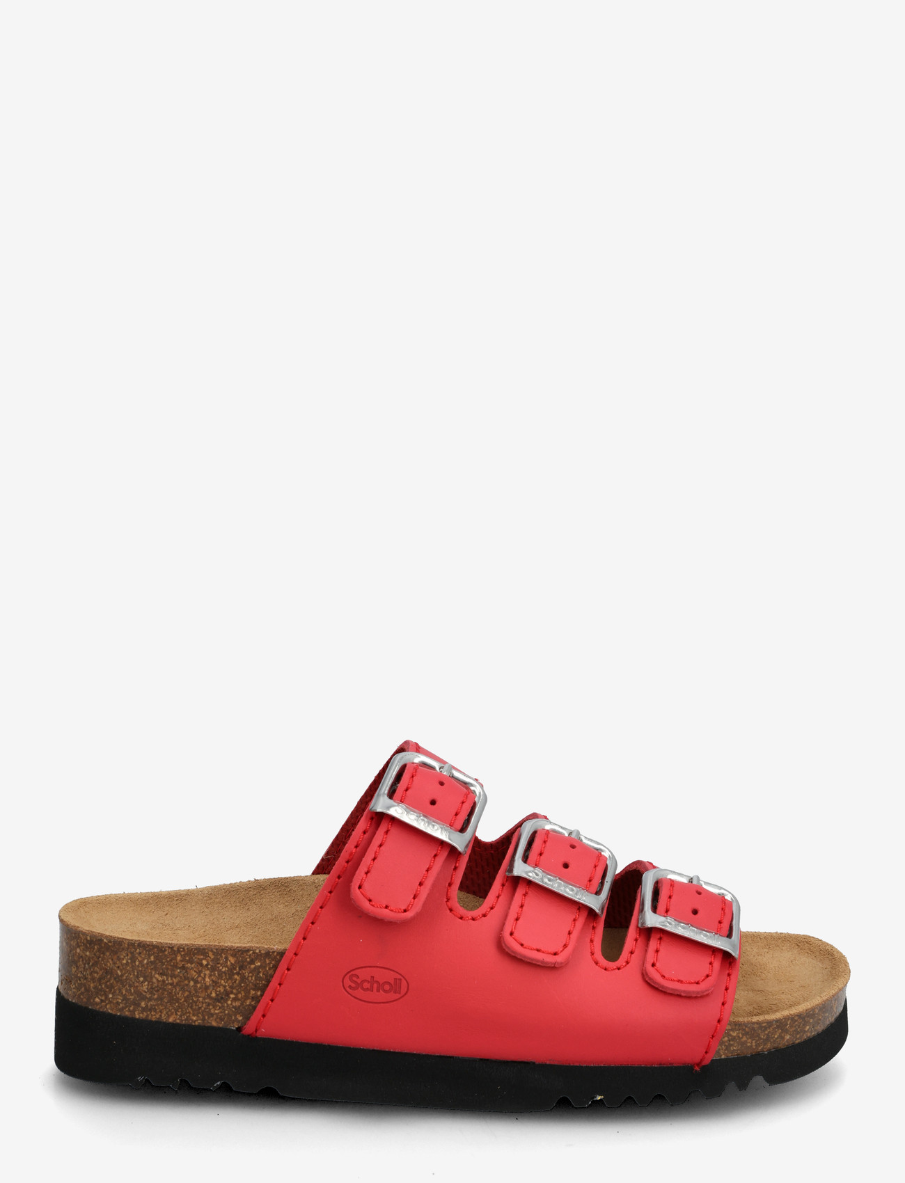 Scholl - RIO WEDGE AD - flade sandaler - red - 1