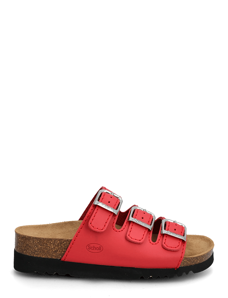 Scholl - RIO WEDGE AD - flade sandaler - red - 1