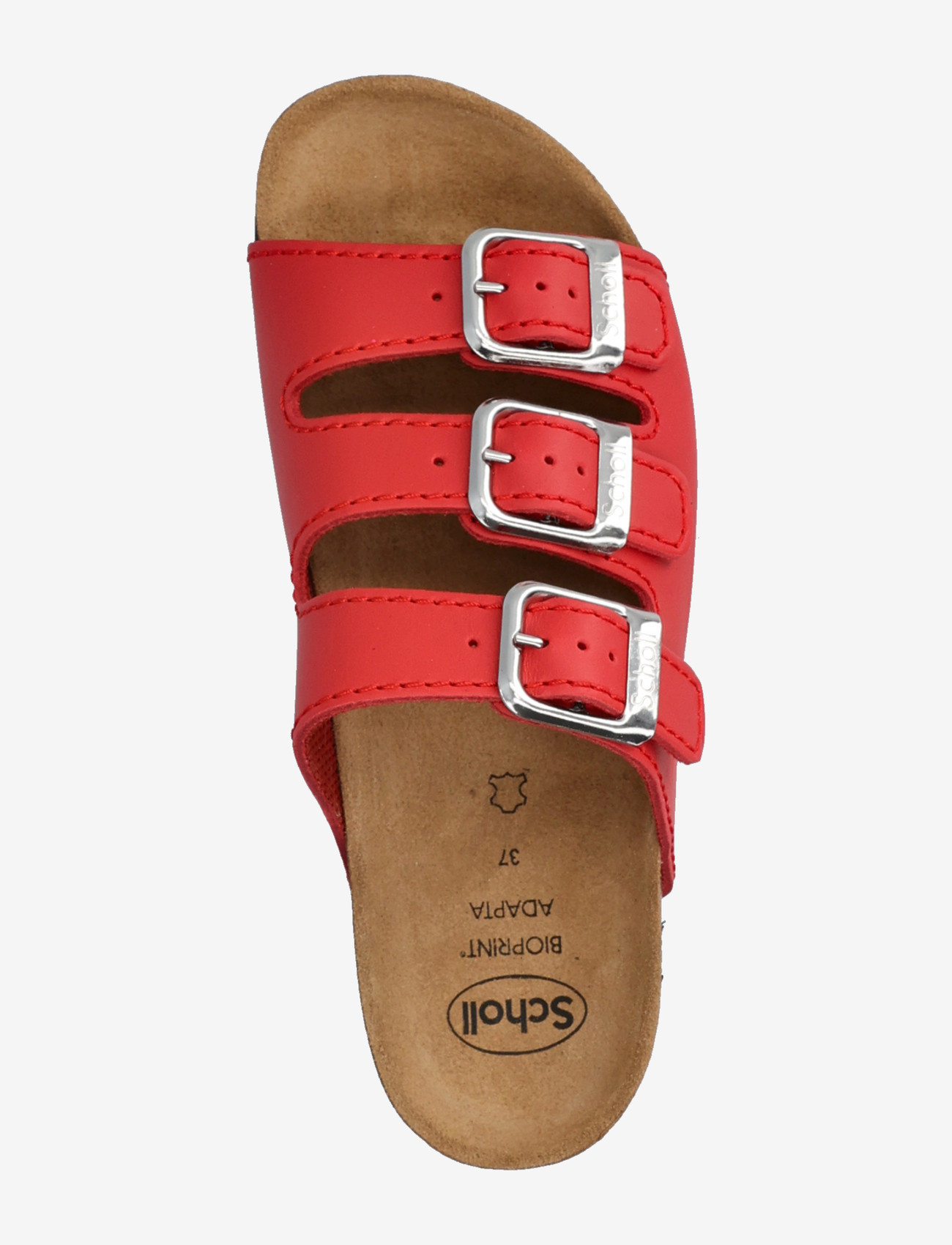 Scholl - RIO WEDGE AD - flade sandaler - red - 3
