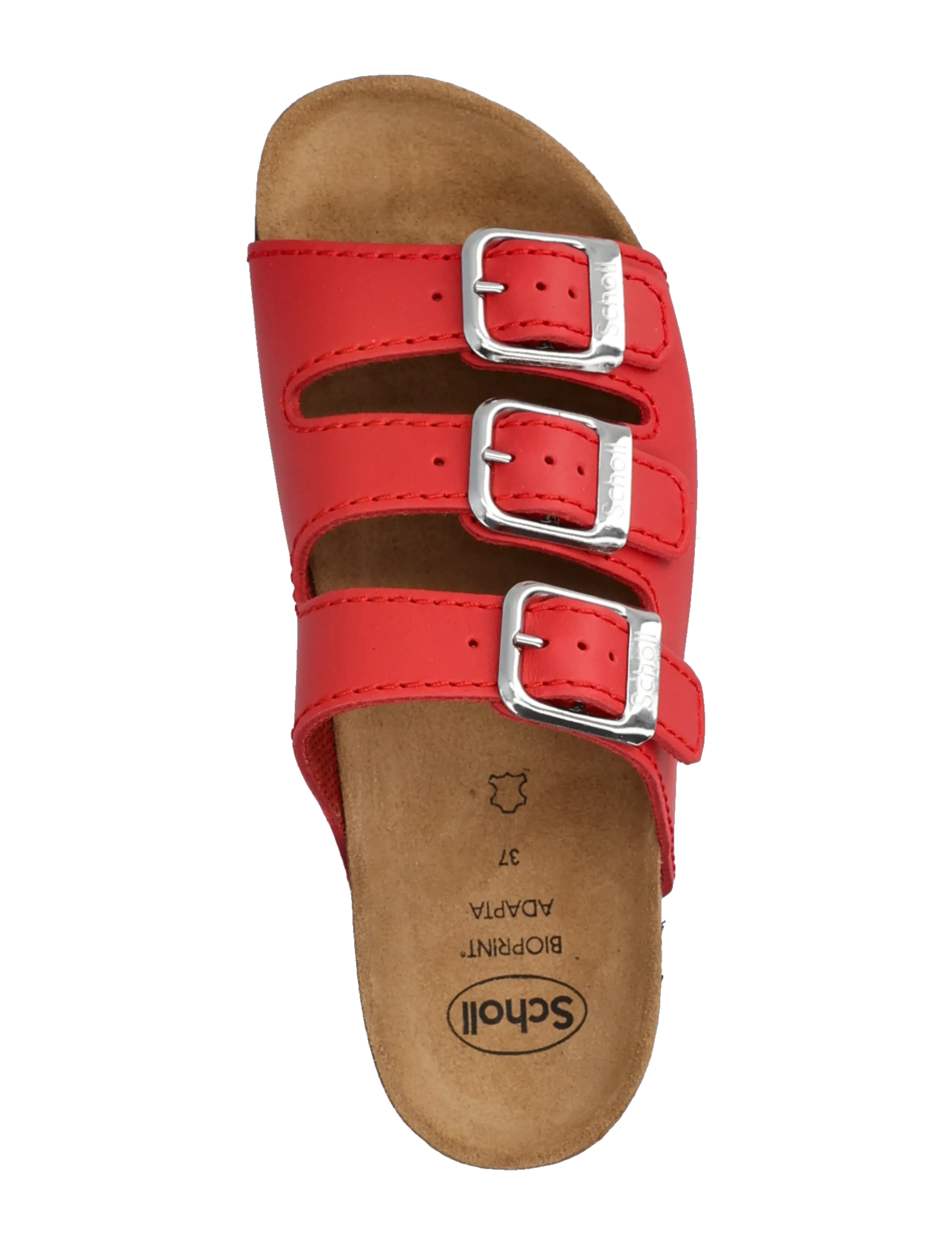 Scholl - RIO WEDGE AD - kontsata sandaalid - red - 3