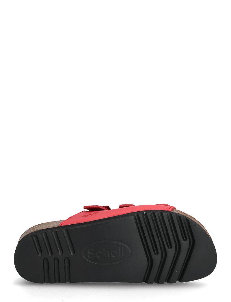 Scholl - RIO WEDGE AD - flade sandaler - red - 4