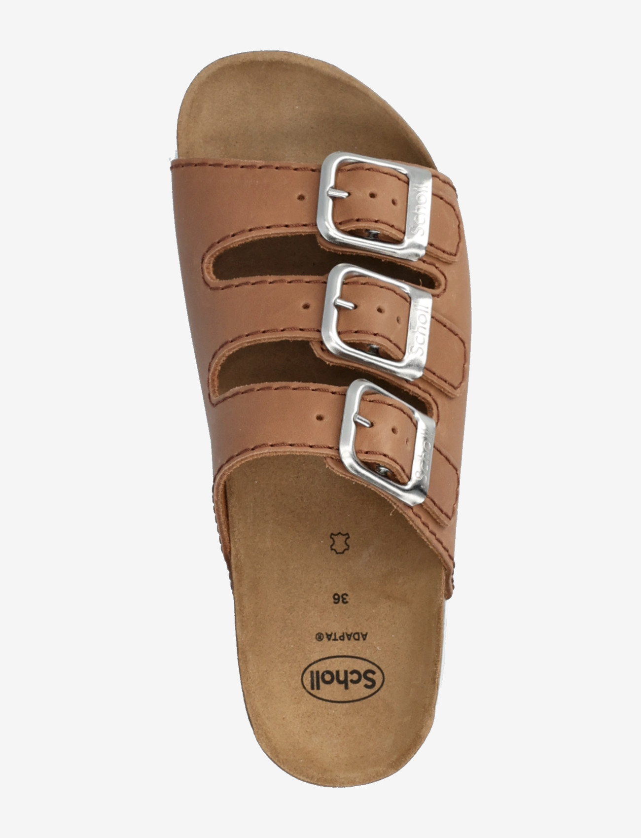 Scholl - RIO WEDGE AD - flache sandalen - black - 3