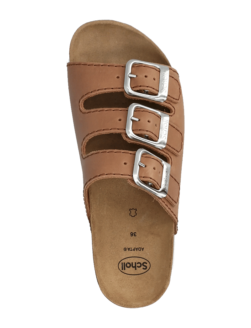 Scholl - RIO WEDGE AD - flache sandalen - black - 3