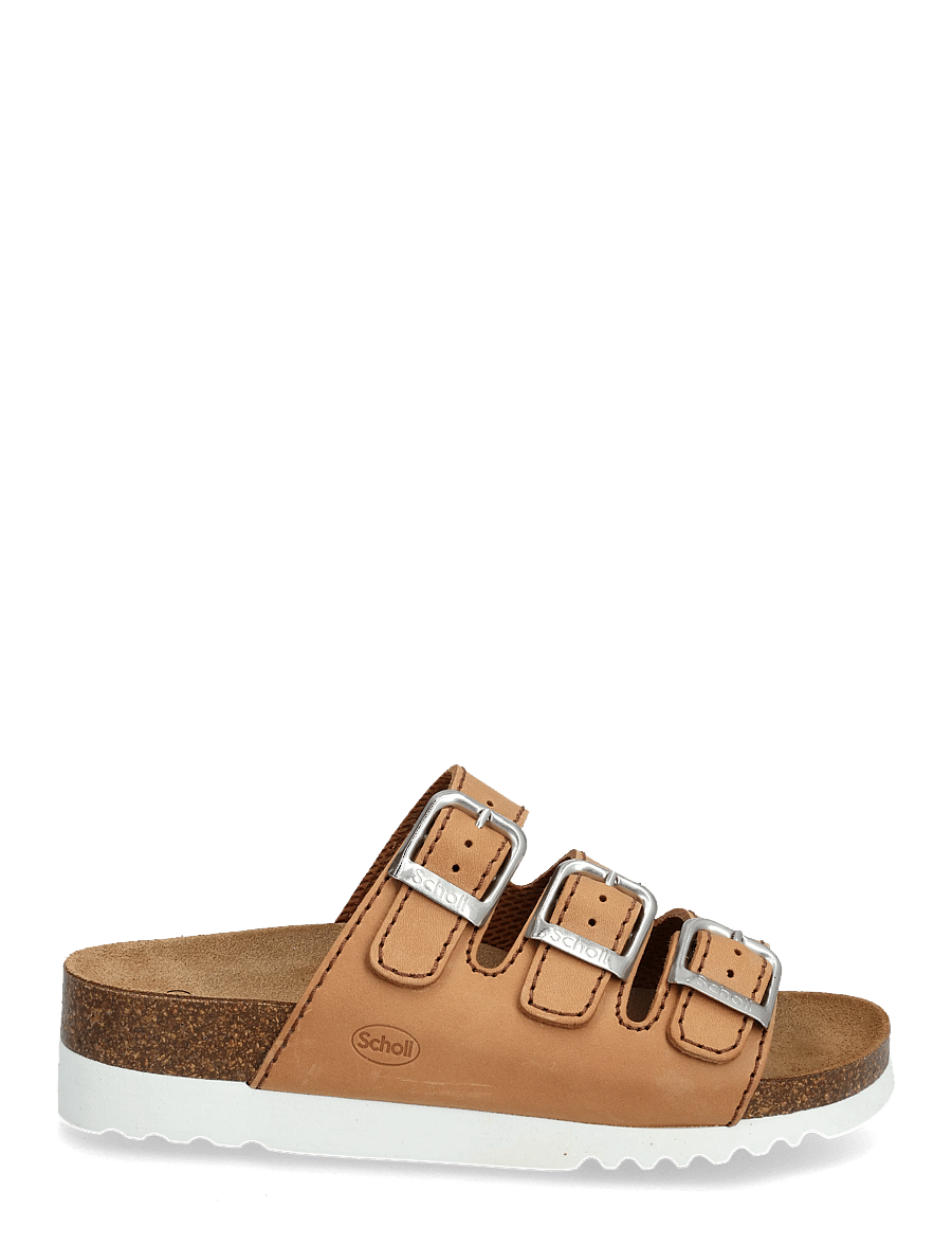 Scholl - RIO WEDGE AD - kontsata sandaalid - cognac - 1