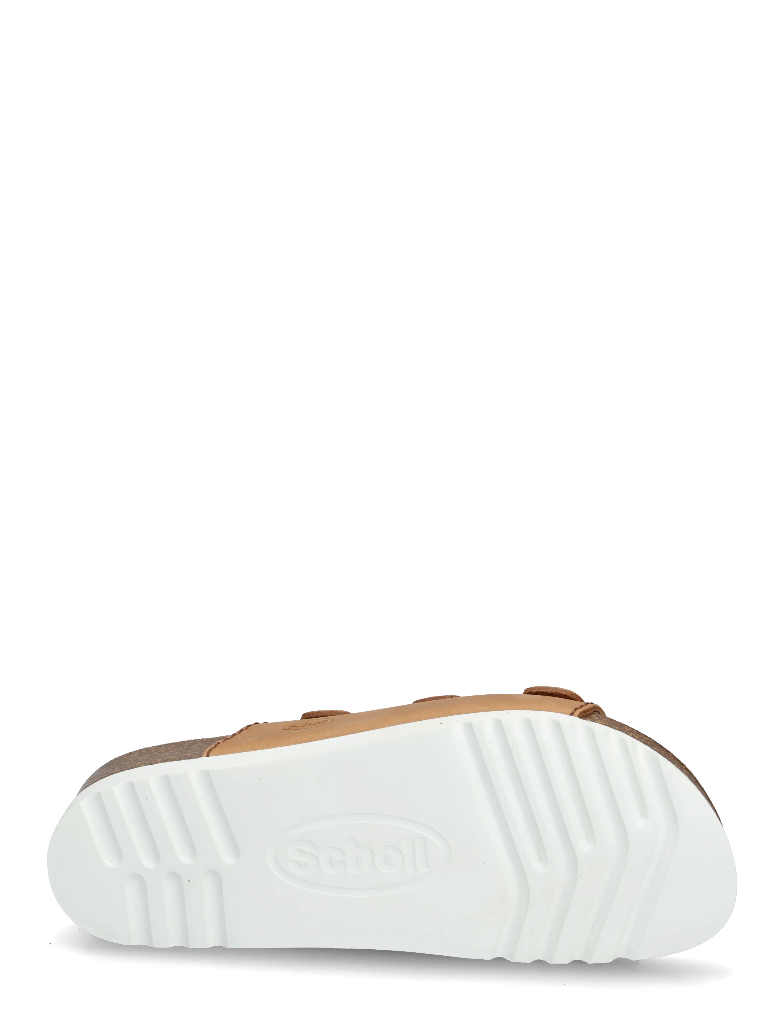 Scholl - RIO WEDGE AD - flat sandals - cognac - 4