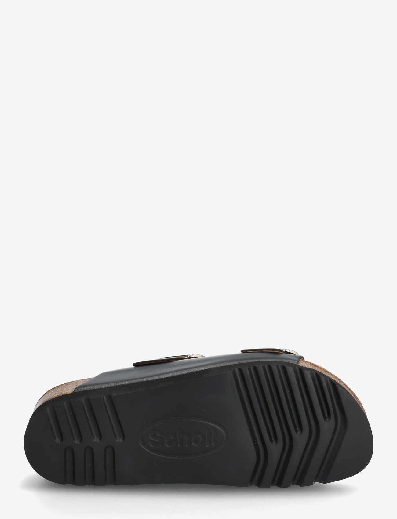 Scholl - ILARY 2 STRAPS WG AD - flade sandaler - black - 4