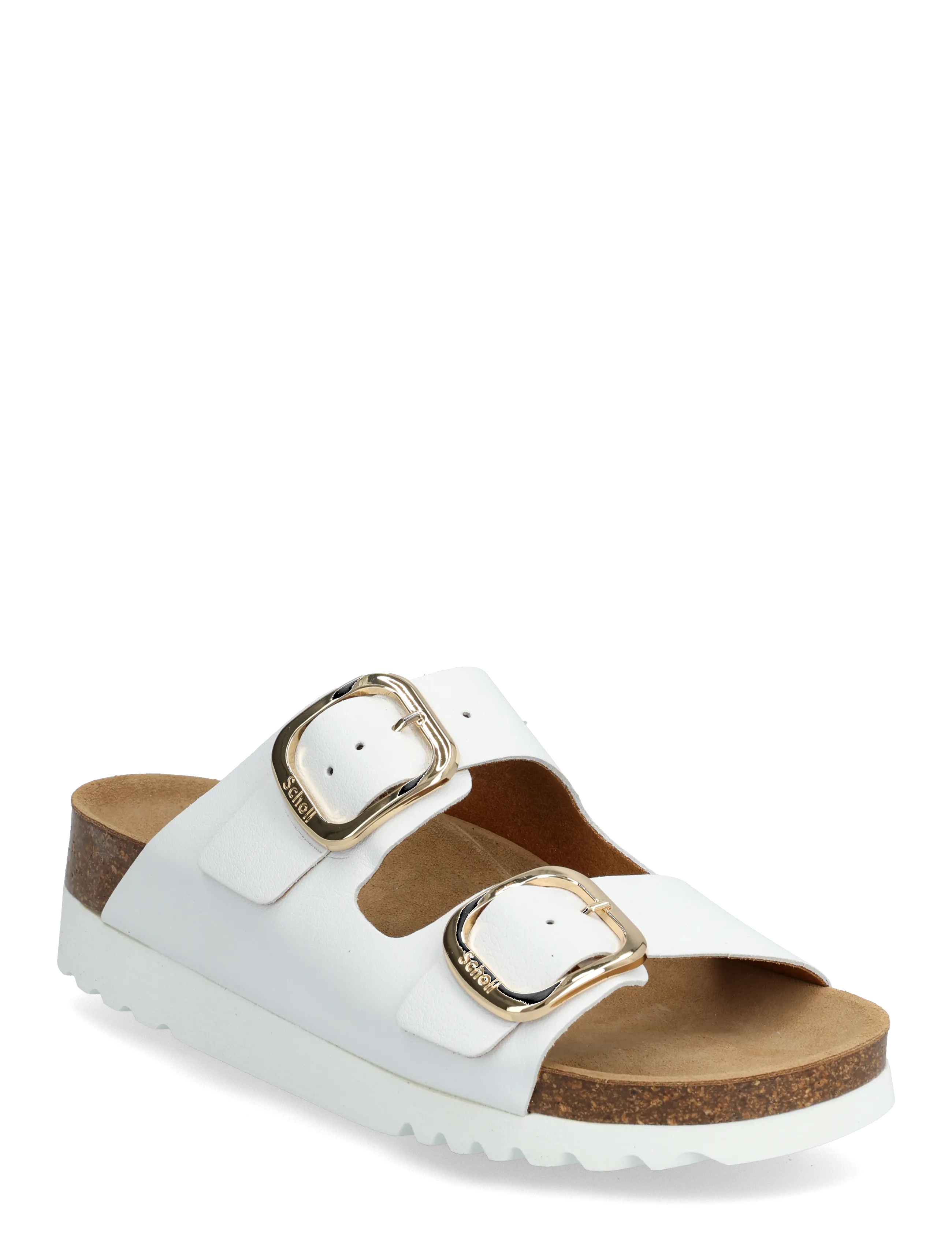 Scholl ILARY 2 STRAPS WG AD - Schuhe - WHITE / white