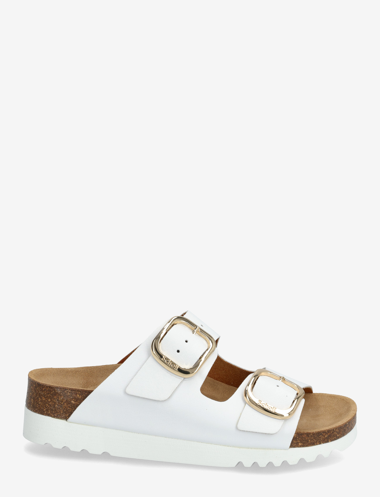 Scholl - ILARY 2 STRAPS WG AD - flat sandals - white - 1