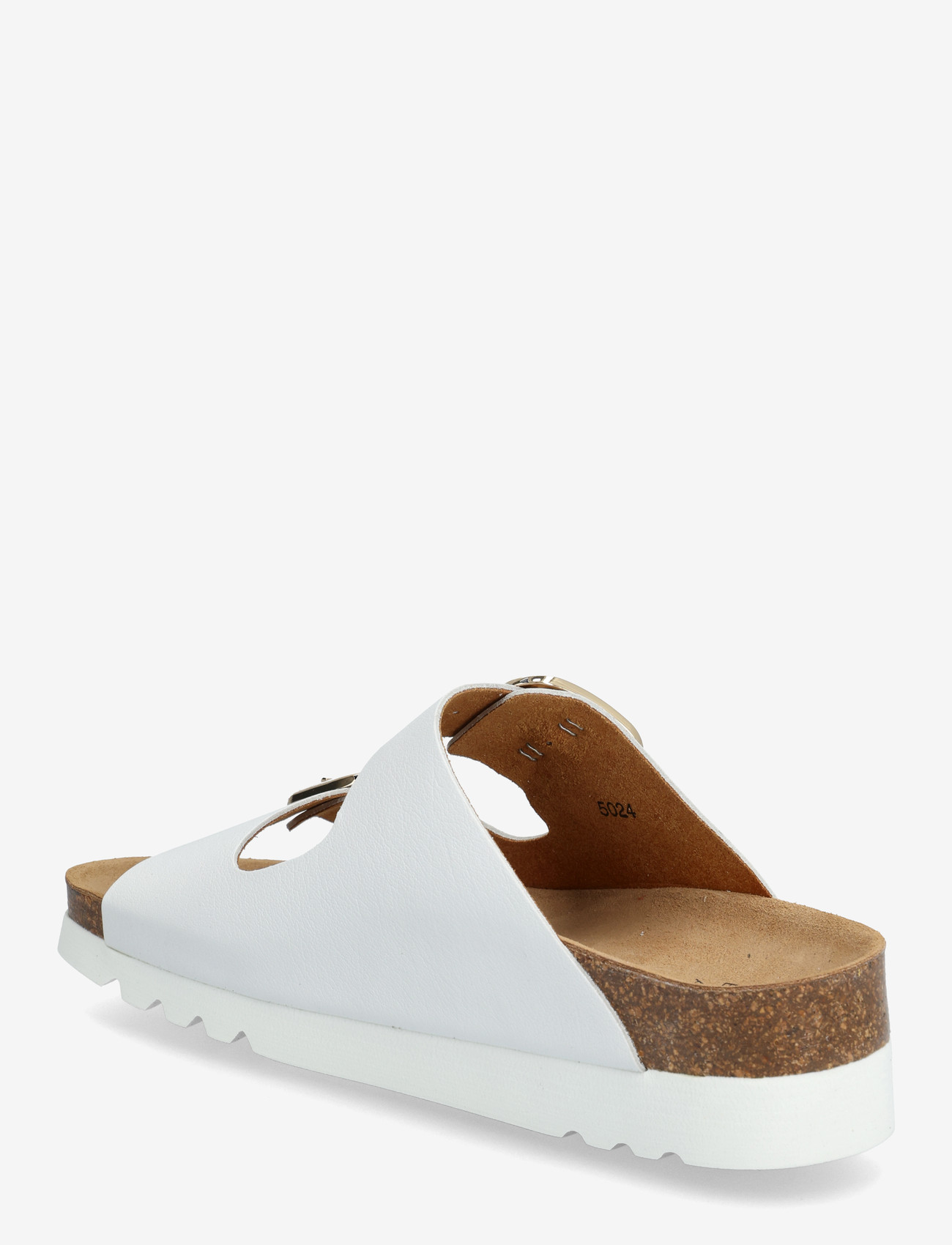 Scholl - ILARY 2 STRAPS WG AD - flat sandals - white - 2
