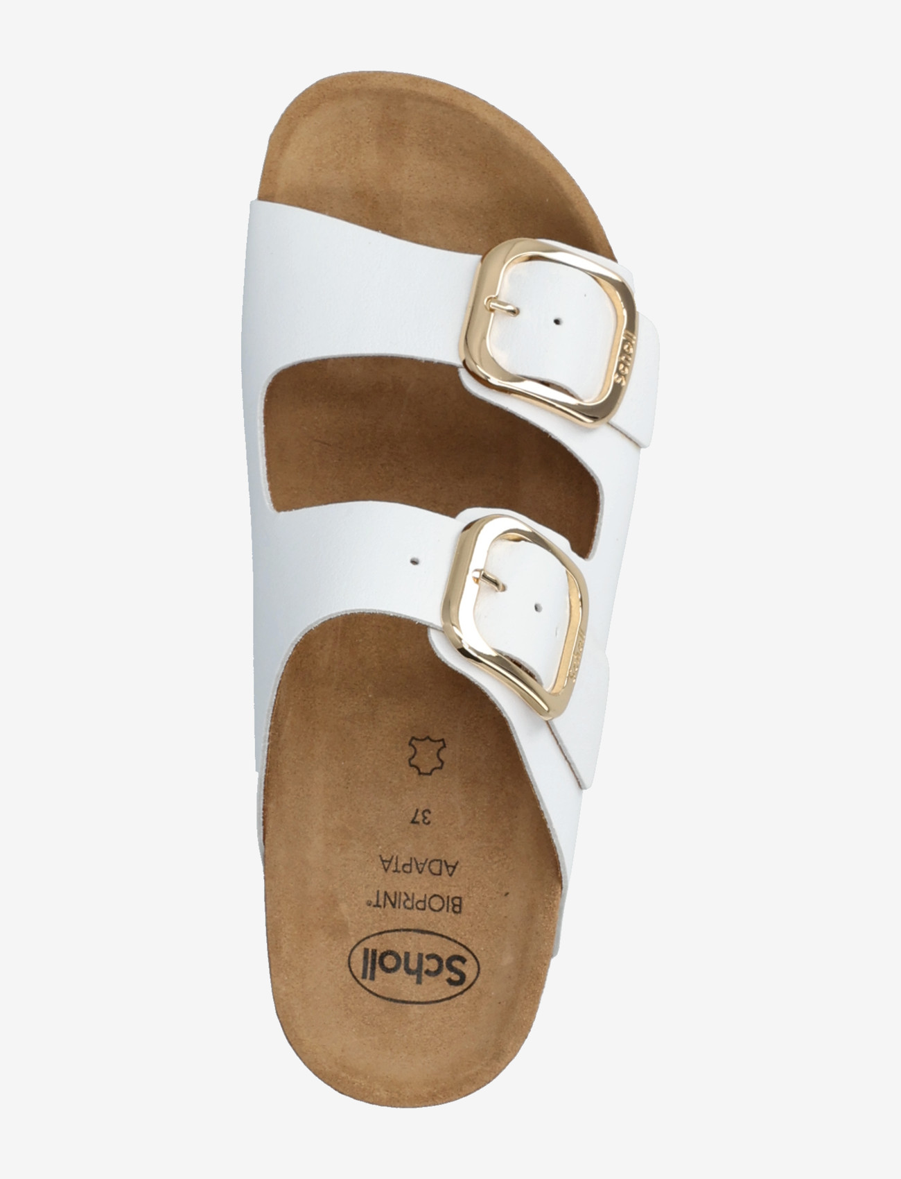 Scholl - ILARY 2 STRAPS WG AD - flat sandals - white - 3