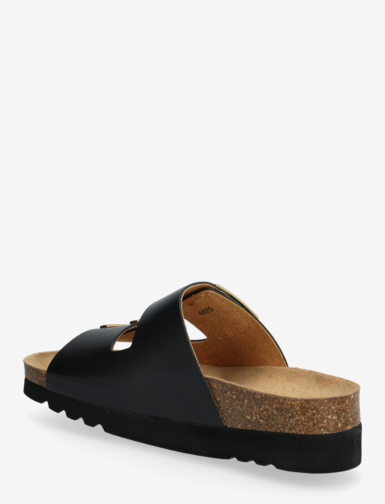 Scholl - MONTEREY 2 STRAPS WG AD - flade sandaler - black - 2