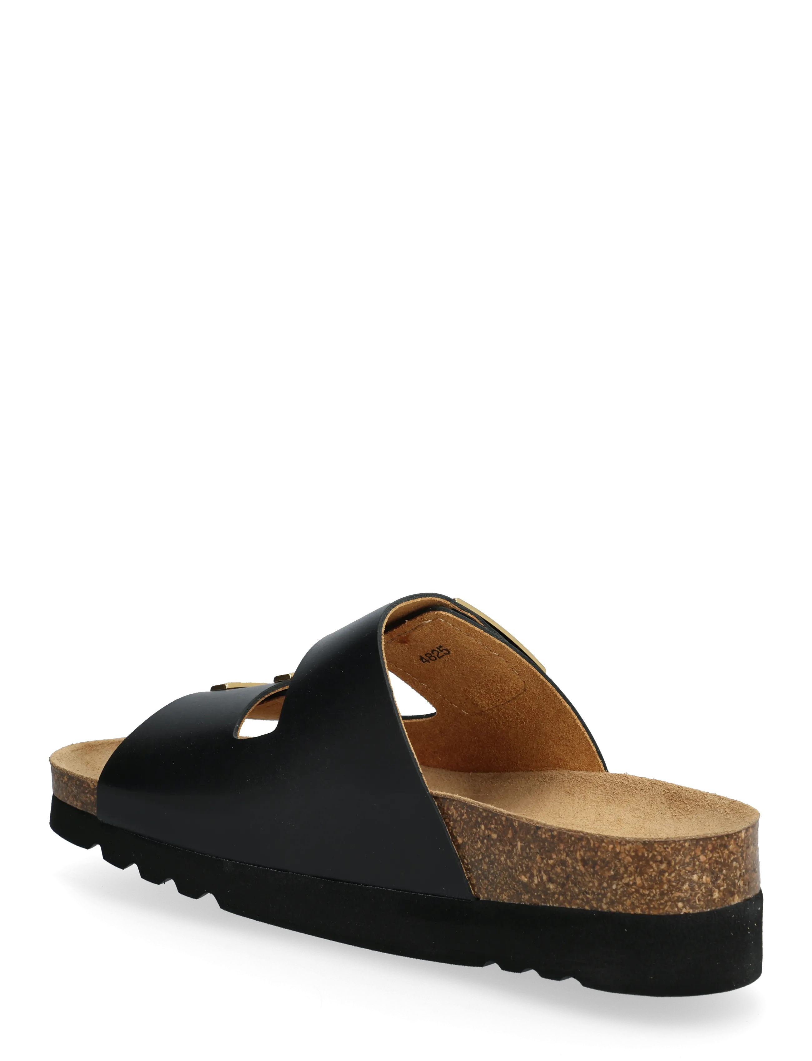 Scholl - MONTEREY 2 STRAPS WG AD - flat sandals - black - 2