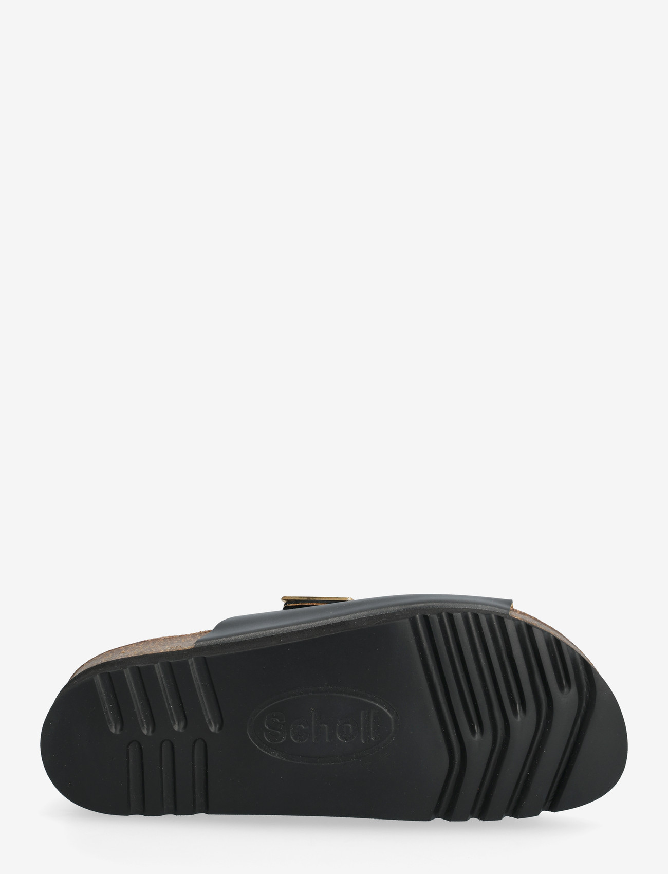 Scholl - MONTEREY 2 STRAPS WG AD - flade sandaler - black - 4