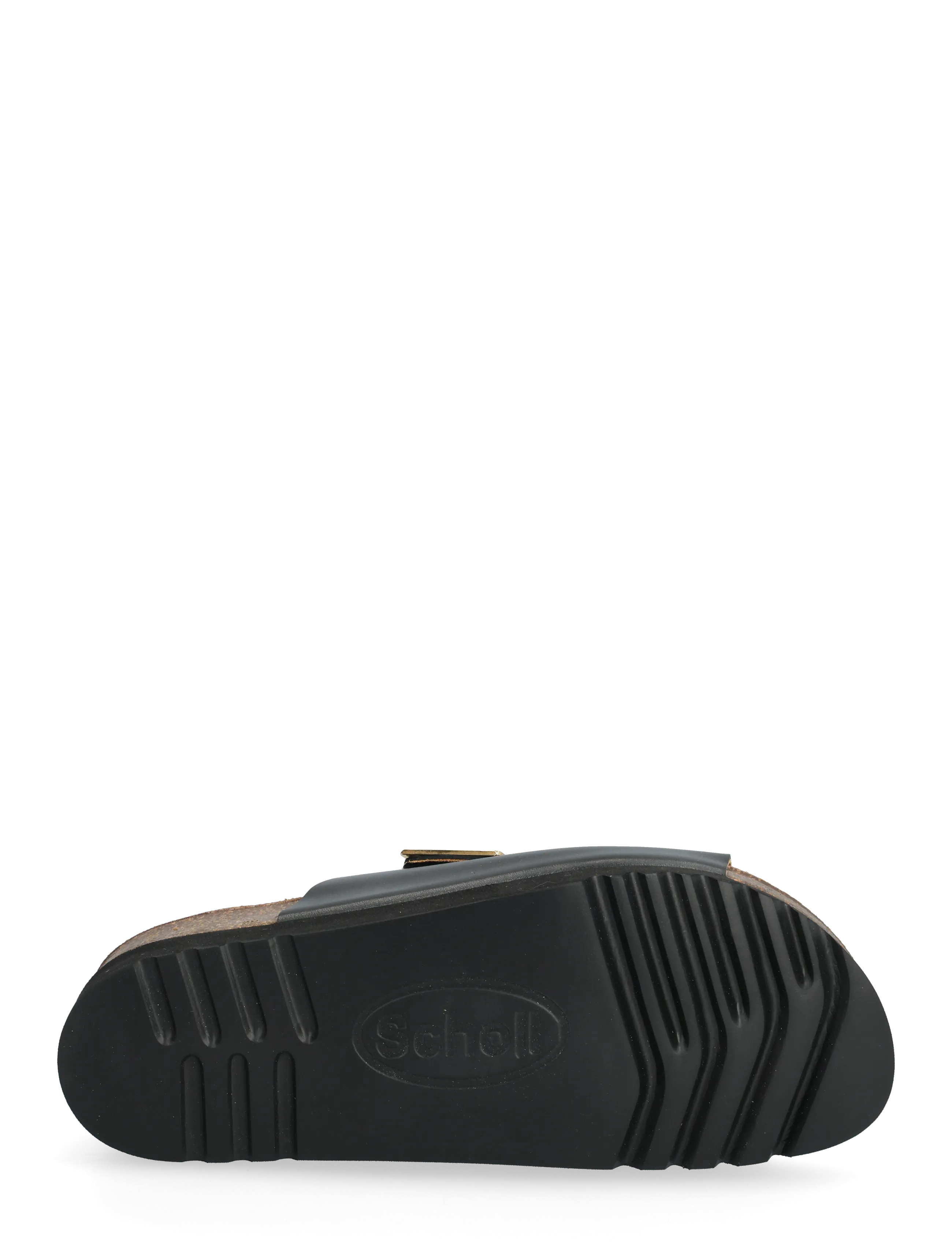 Scholl - MONTEREY 2 STRAPS WG AD - flat sandals - black - 4