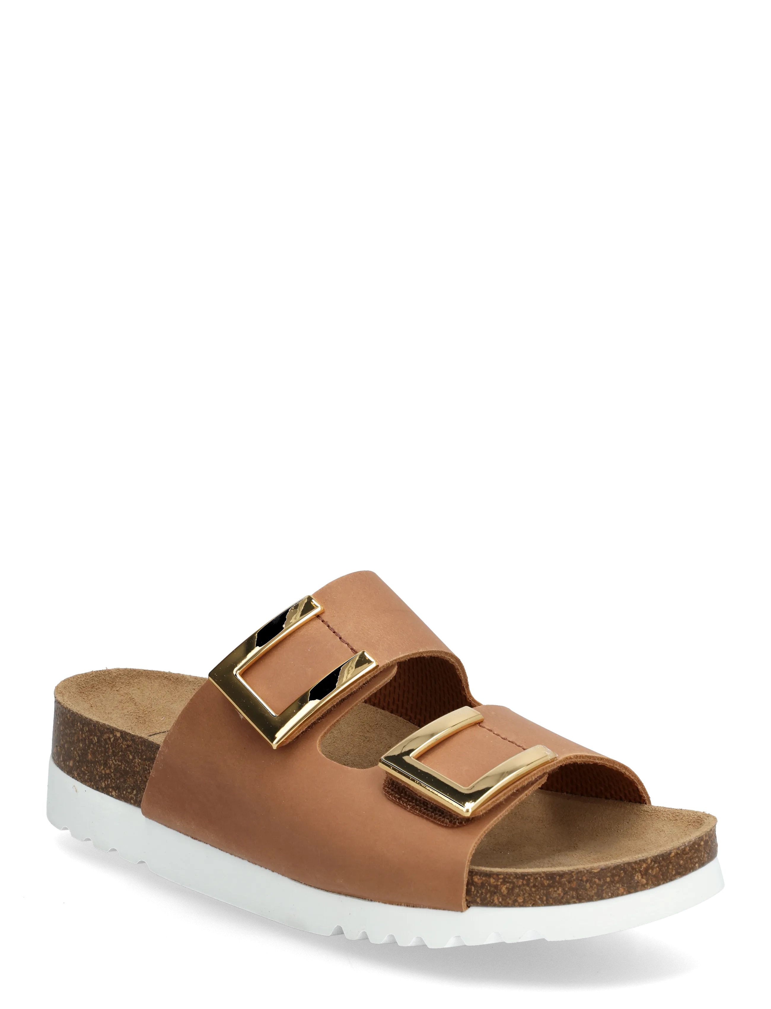 Scholl MONTEREY 2 STRAPS WG AD - Schuhe - COGNAC / brown