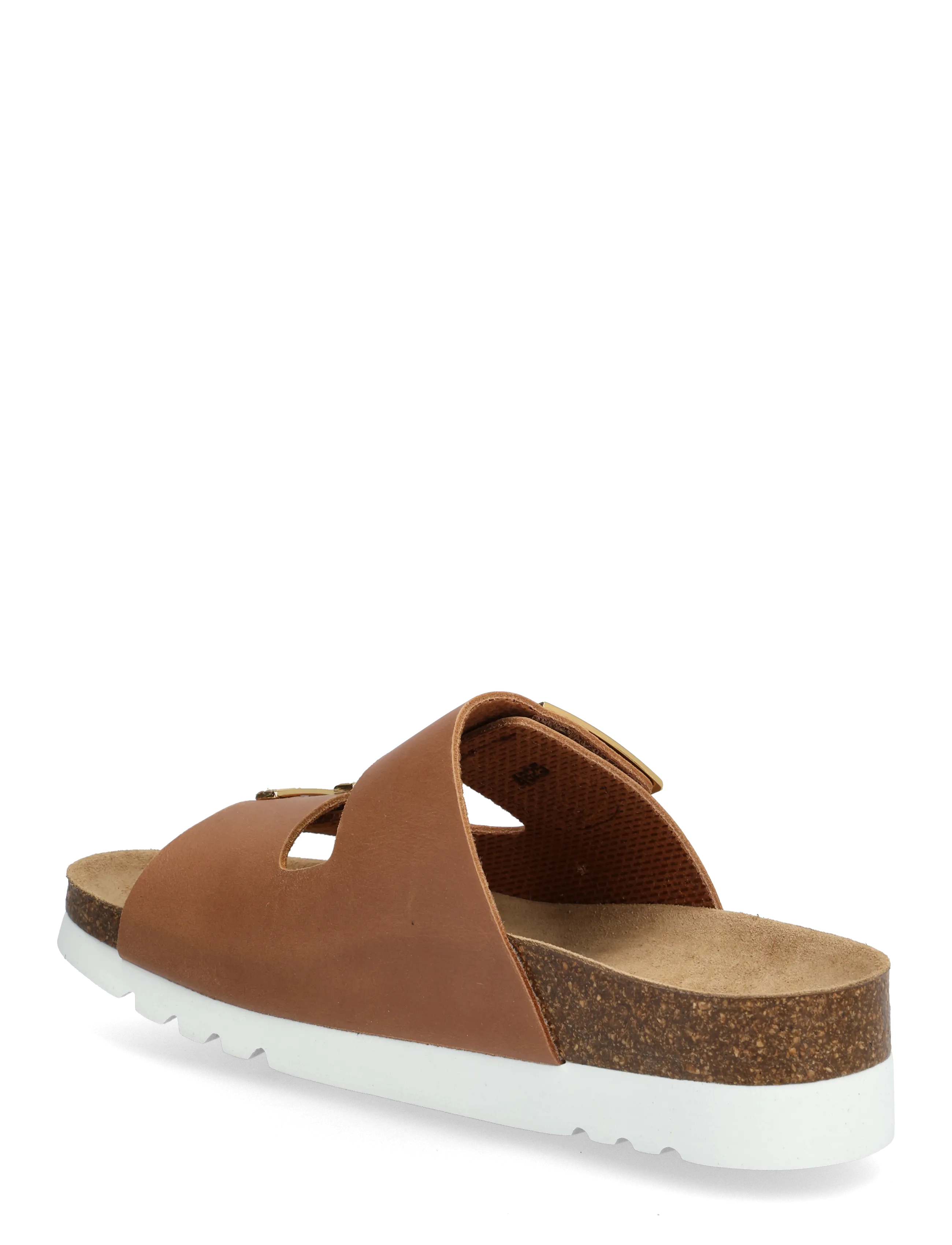 Scholl - MONTEREY 2 STRAPS WG AD - płaskie sandały - cognac - 2