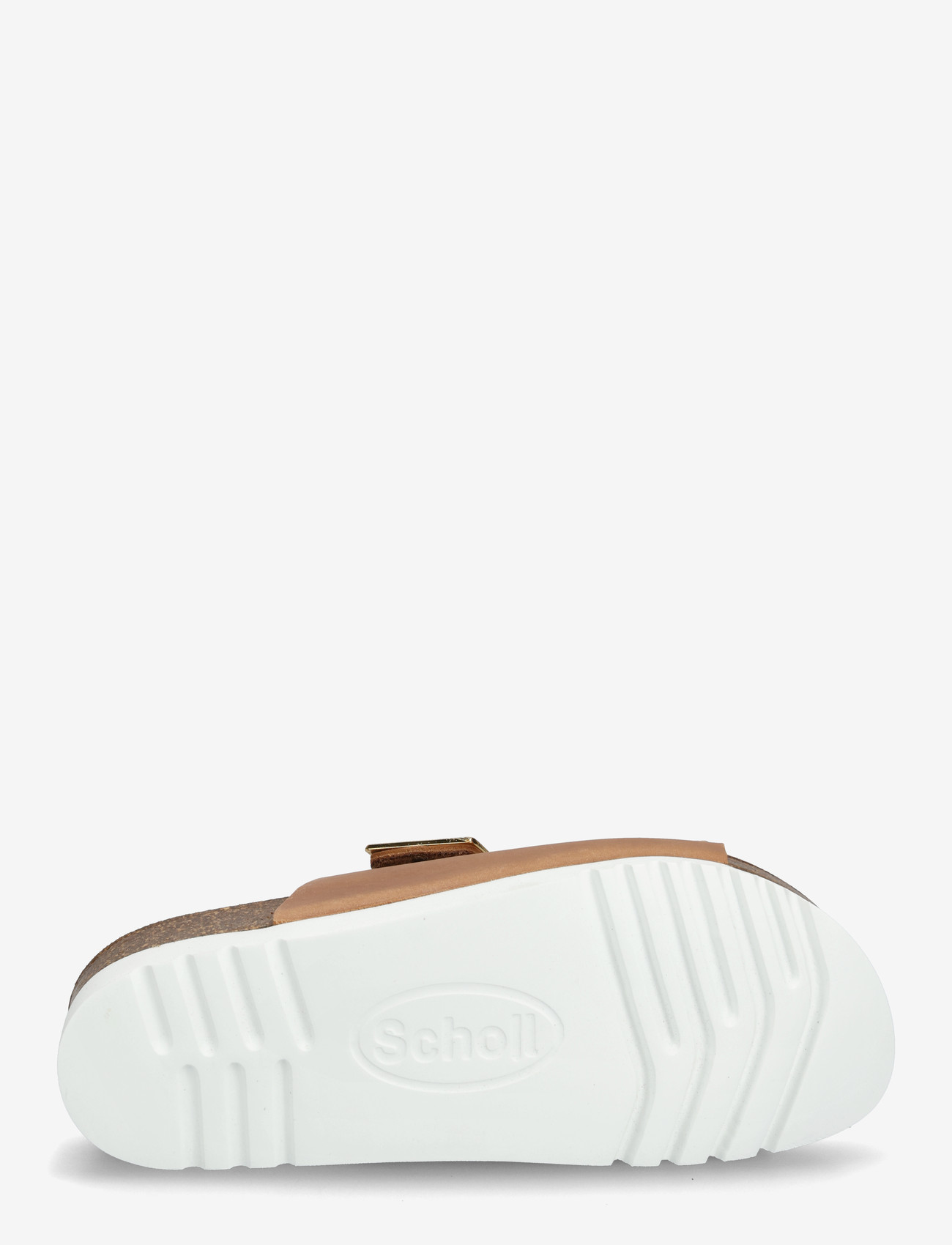 Scholl - MONTEREY 2 STRAPS WG AD - flat sandals - cognac - 4