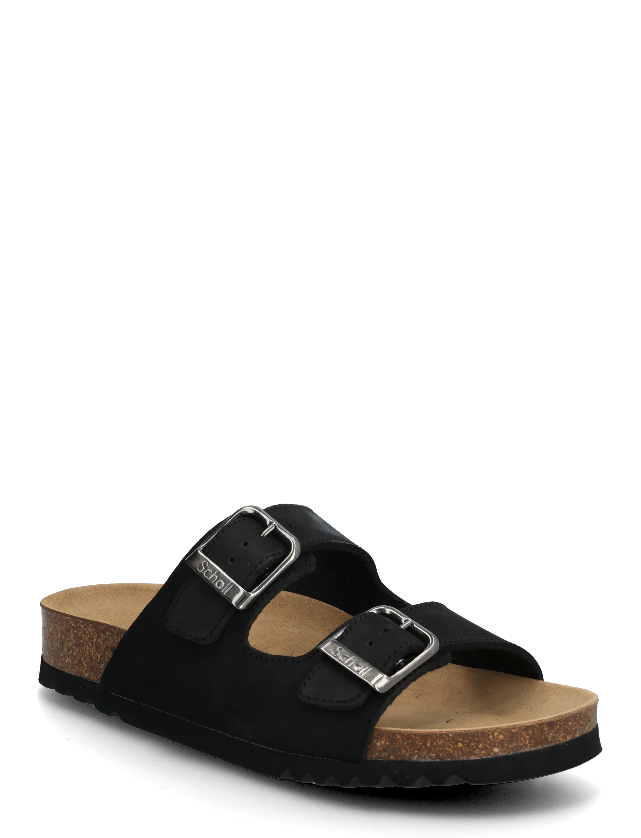 Scholl Malaren Low Ad, Kvinder, Dobbeltspænde Sandaler, Sort, Str: 41