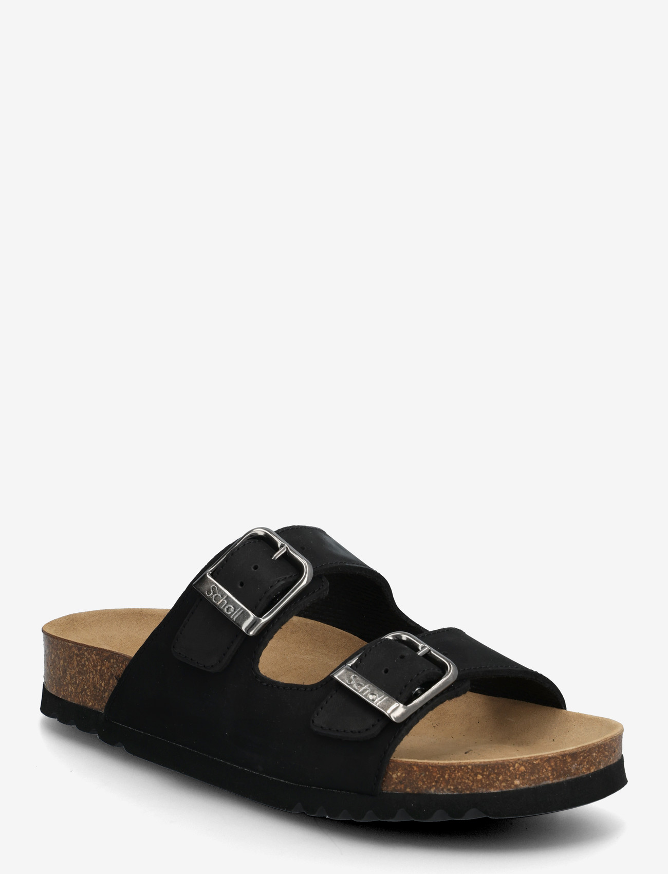 Scholl - MALAREN LOW AD - flat sandals - black - 0