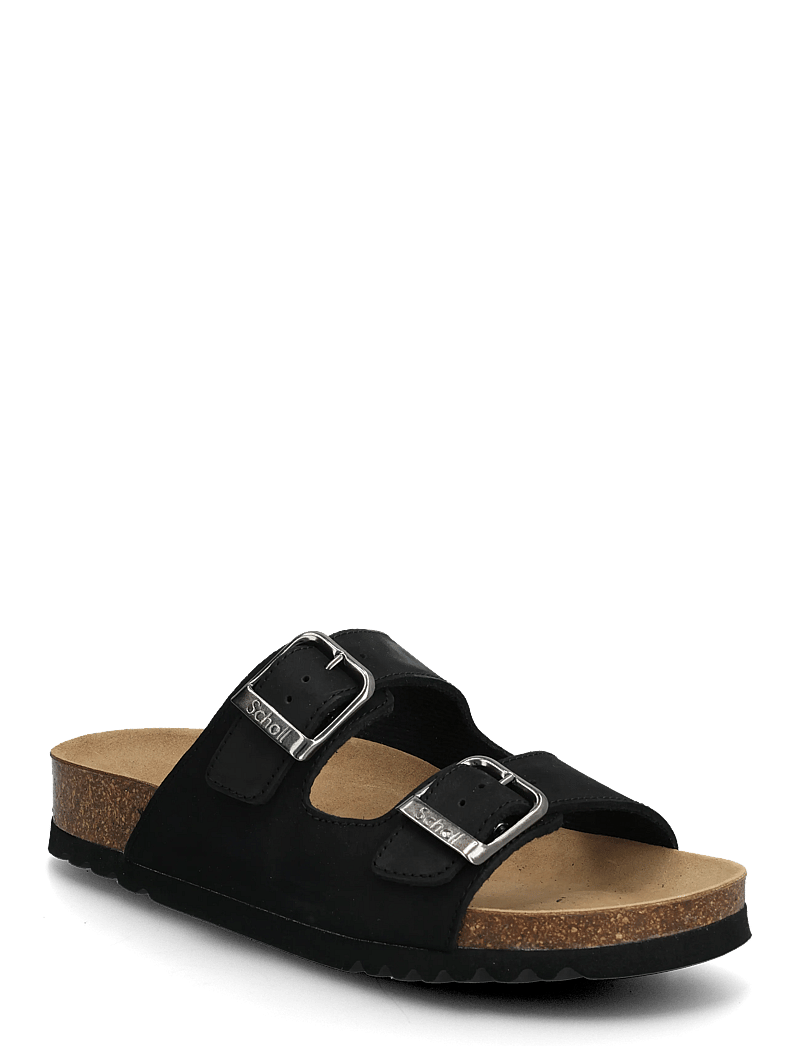 Scholl - MALAREN LOW AD - flat sandals - black - 0