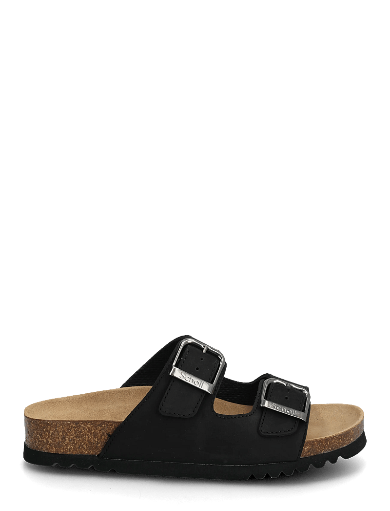 Scholl - MALAREN LOW AD - flat sandals - black - 1