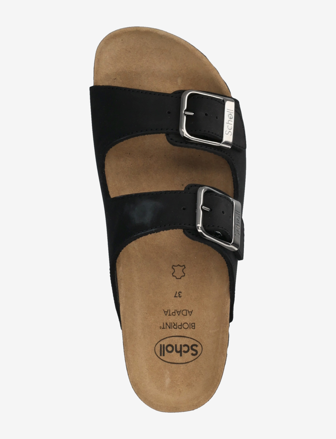 Scholl - MALAREN LOW AD - flat sandals - black - 3