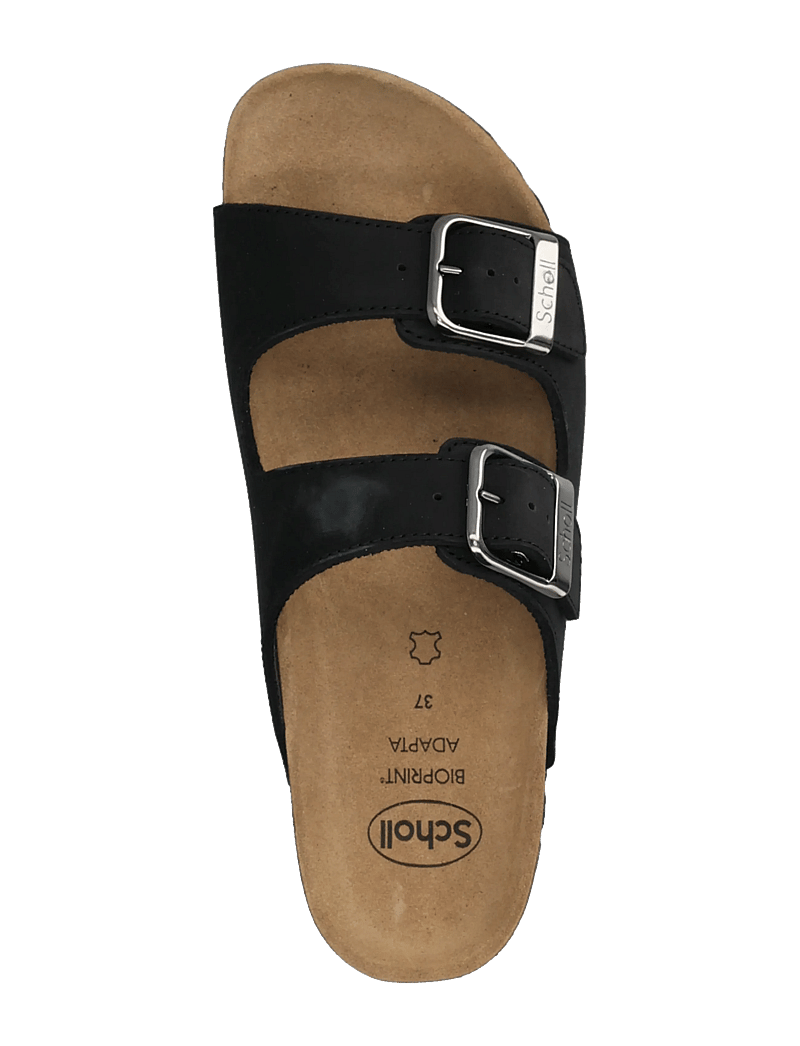 Scholl - MALAREN LOW AD - flat sandals - black - 3