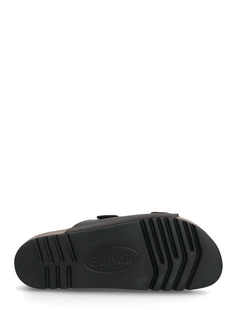 Scholl - MALAREN LOW AD - flache sandalen - dk brown - 4