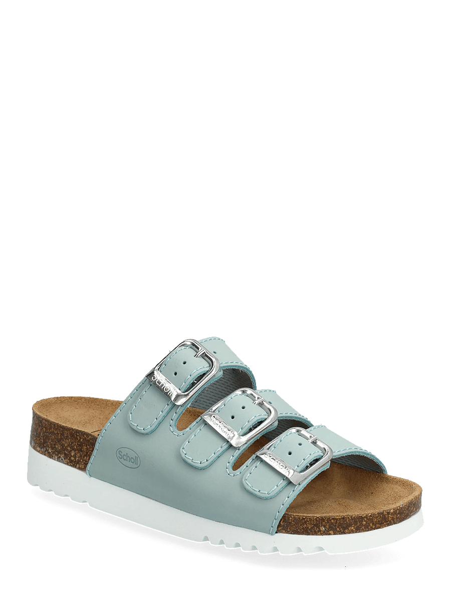 Scholl - RIO Limited Edition - sandales uz platformas - lt blue - 0