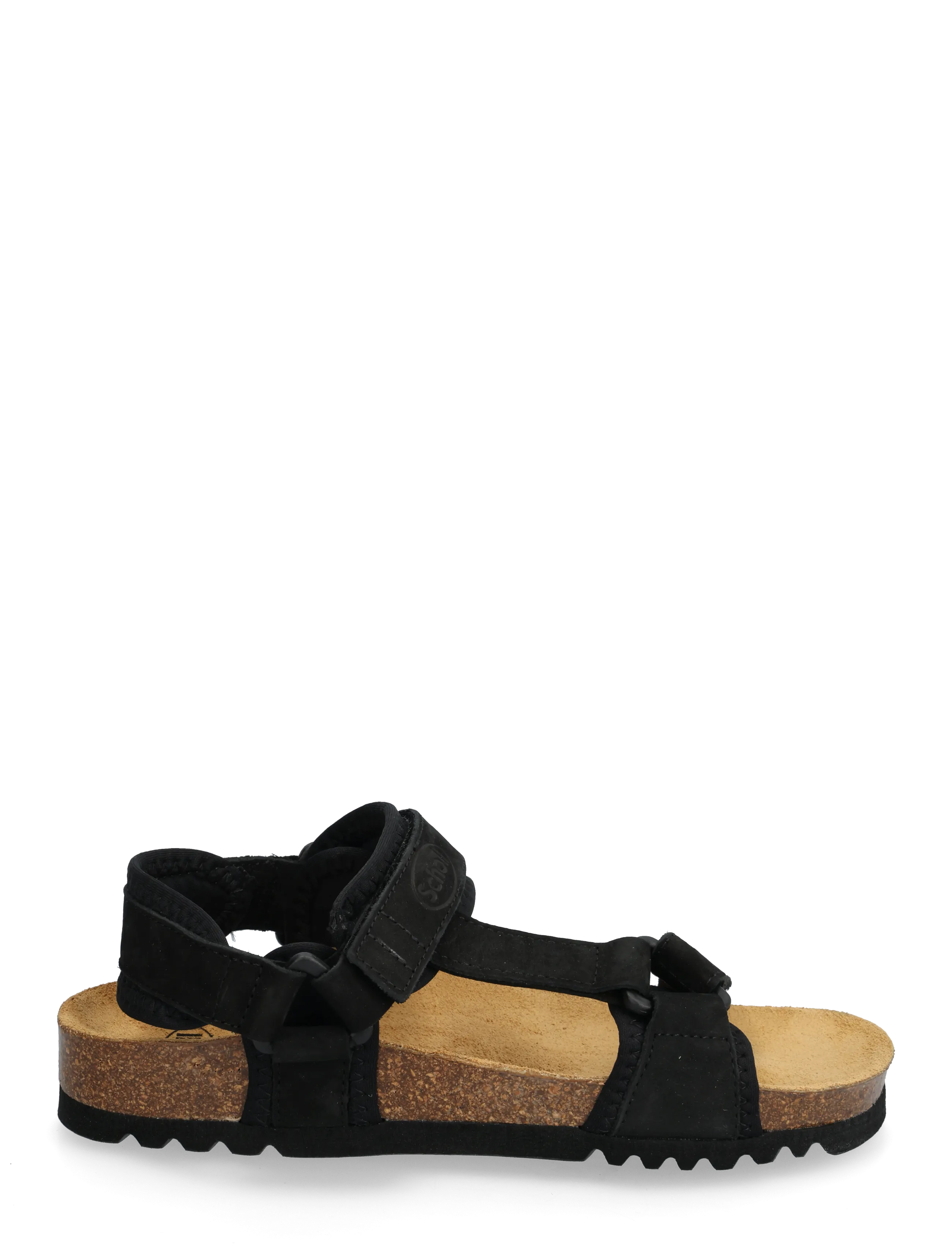 Scholl - NEW TRACK - platta sandaler - black - 1