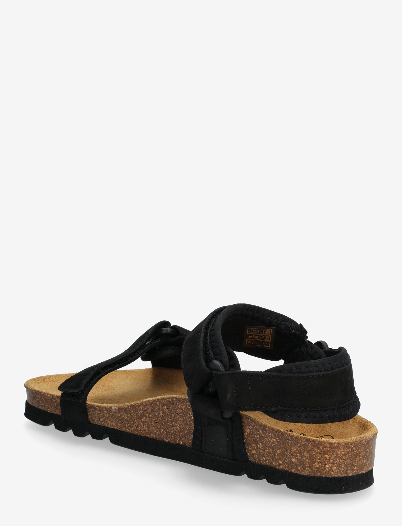 Scholl - NEW TRACK - platta sandaler - black - 2