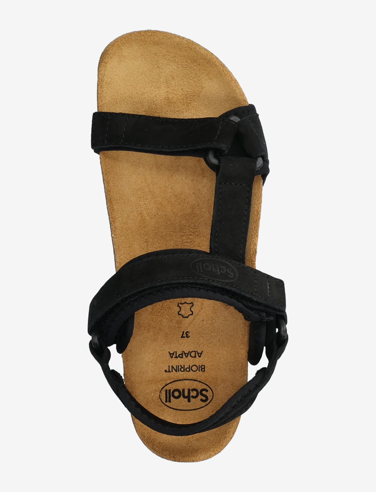 Scholl - NEW TRACK - platta sandaler - black - 3