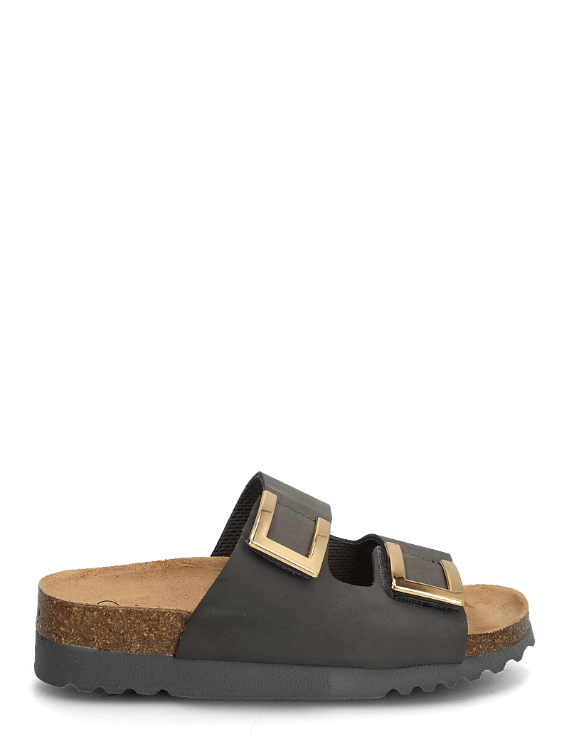 Scholl - MONTEREY 2 STRAPS AD - kontsata sandaalid - dk grey - 1